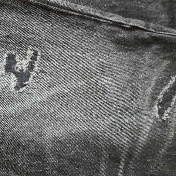 Saint Laurent Repaired Distressed Jeans - Picture 4 of 5